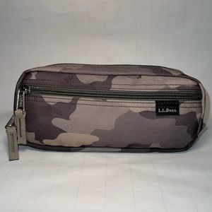 LL Bean Camouflage Toiletry Bag